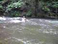 High Water Fording of Slickrock Creek